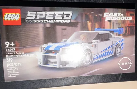 LEGO Speed Champions 76917 2 Fast 2 Furious Nissan Skyline GT-R R34 319pc