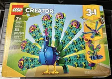 LEGO CREATOR 31157 3-in-1 Exotic Peacock Butterfly Dragonfly Collector Set