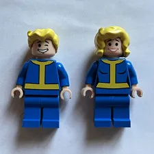 LEGO fallout vault boy and girl FST fire star toys mini figure