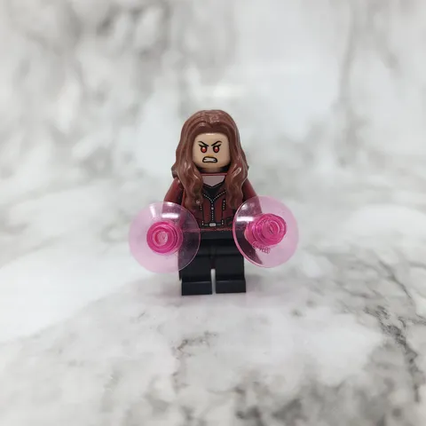 Lego Scarlet Witch Minifigure Marvel 76051