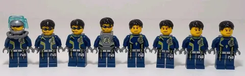 Lego 8 Agent Chase Minifigures Lot