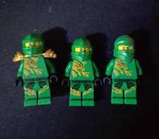 LEGO NINJAGO Minifigure Lot 3 one-to-one custom DX LLOYDS on real lego parts