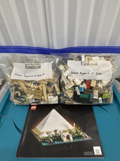 LEGO Architecture 21058 Great Pyramid of Giza Complete