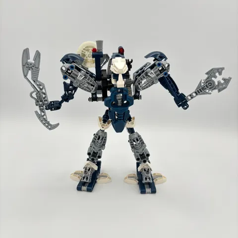 LEGO BIONICLE: Titan Warriors Krekka (8623) - 99% Complete No Box or Instruction