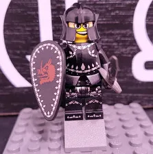 LEGO Collectible Minifigure from Series 7, The Evil Knight w/  Sword Shield