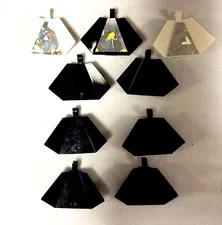Lego Vintage Solar Reflective Shield Panels Lot of 9