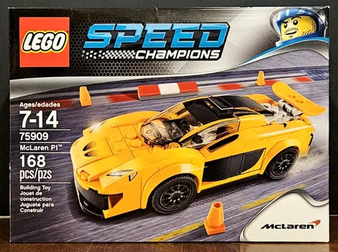 LEGO Speed Champions McLaren P1 (75909) New & Factory Sealed