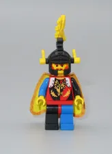 LEGO Castle Dragon Knight yellow plumes rare cape minifigure 6082 Fortress