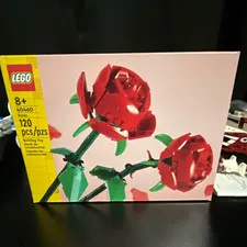 LEGO Roses 40460 Botanical Collection 120pc Building Set Ages 8+