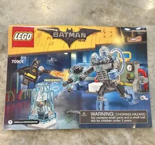 LEGO Batman Movie 70901 Mr. Freeze Ice Attack Instruction Manual Booklet 2017