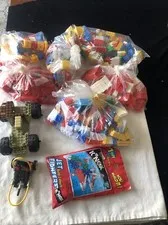 Vintage (4.5lbs) Assorted LEGO Bricks & Pieces  + extra misc knex