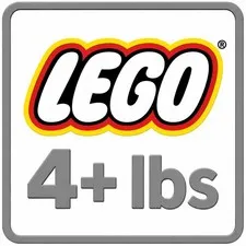 LEGO 4+ Lbs Bulk Lot! ***ALL GREY*** Bricks, parts, Pieces, tracks