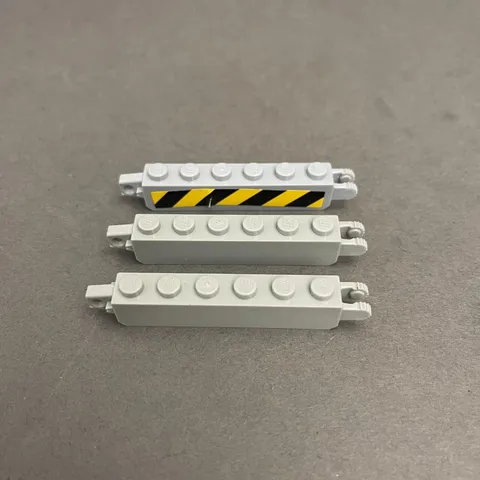 Lego 30388 53914 Light Gray Replacement Parts Pieces Lot of 3