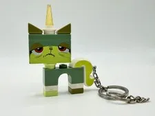 LEGO Unikitty Minifigure Key Chain Light, Queasy Kitty (READ) inv.570