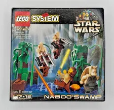 NEW SEALED LEGO Star Wars: Naboo Swamp (7121) NIB - Vintage 1999 RARE