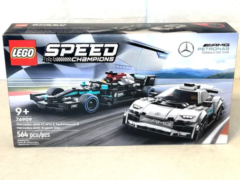 LEGO 76909 Mercedes-AMG F1 W12 E Performance & Mercedes-AMG Project One New