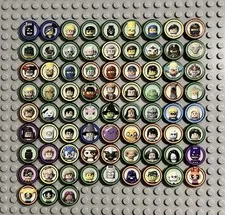 Lego LD Dimensions Tiles x75 Minifigure tiles Custom Printed