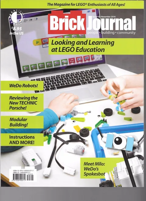 BrickJournal #42 Magazine for Lego Enthusiasts of All Ages  2016
