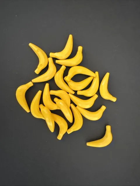 LEGO Minifigure Yellow Banana Lot of 20 Food Fruit Kitchen New