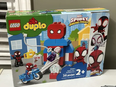LEGO DUPLO SPIDEY AMAZING FRIENDS SPIDER-MAN HEADQUARTERS SET 10940