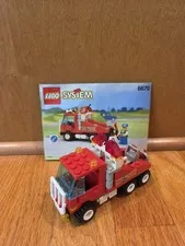 LEGO Town: Rescue Rig (6670) 85% Complete W/ Instructions READ