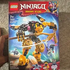 LEGO NINJAGO Dragons Rising Arin's Spinjitzu Battle Mech 71839 213pcs 7+