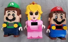 LEGO  *** SUPER MARIO / LUIGI / PEACH  *** FIGURES / MINIFIGURES ~ LOT 0F 3