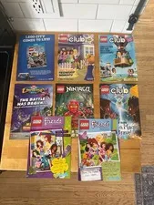 Lego Friends, Ninjago Club Rare Magazine Inserts and Comics