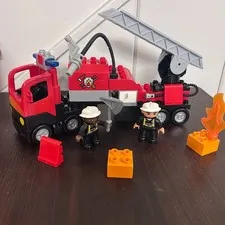 LEGO Duplo Fire Truck (4977) - Complete Set
