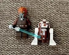 LEGO Star Wars Plo Koon Astromech Droid R4-D7 Minifigures from set 8093
