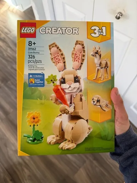 LEGO Creator 3in1 Cute Bunny 31162 Sealed - Free Shipping