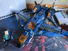 Used LEGO Marvel Super Heroes Avengers Ultimate Quinjet 76126 NO MINIFIGURES