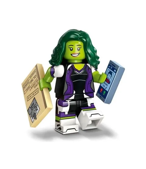 Lego 71039 Marvel Series 2 She Hulk Minifigure Collectible CMF Open to Verify