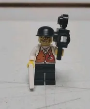 Lego Studios Minifigure stu002 - Director w/Camera from Set 1411 *READ*