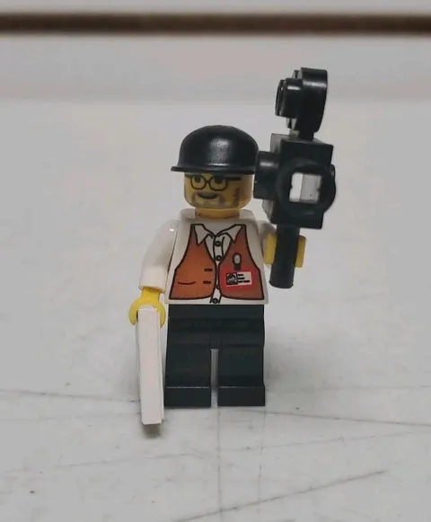 Lego Studios Minifigure stu002 - Director w/Camera from Set 1411 *READ*