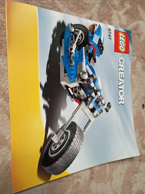 2009 LEGO CREATOR 6747 INSTRUCTION MANUAL BOOKLETS - Instructions Only