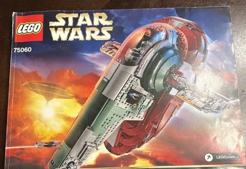 LEGO STAR WARS 2015 UCS SLACE I 75060 ORIGINAL BOOK INSTRUCTIONS