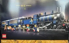 LEGO Ideas Orient Express Train 21344 2540 pcs Display Stand Box 18+