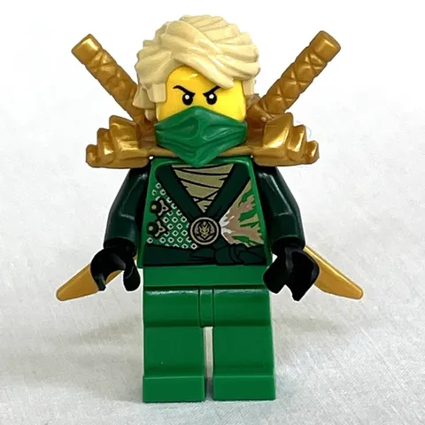 LEGO® Ninjago Lloyd Minifigure Techno Robe Rebooted The Green Ninja 70722 njo087