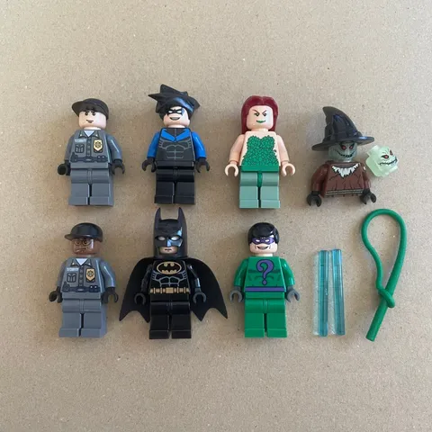 LEGO Batman Nightwing Minifig Lot 7785 Scarecrow Damaged 7 Figures