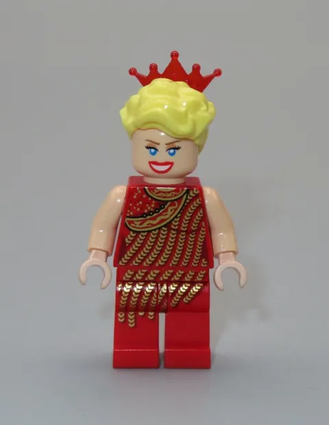 LEGO Indiana Jones Willie Scott red outfit minifigure 7682