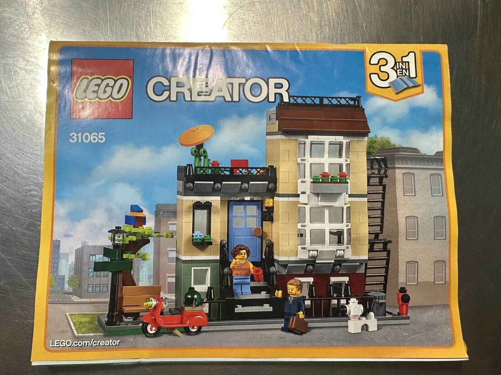 2017 LEGO Creator 31065 Manual Booklet Used Condition