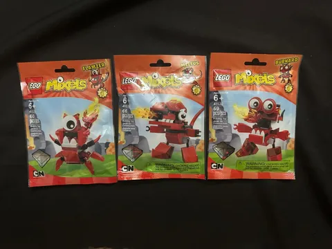 LEGO MIXELS: Meltus Flamzer Burnard (41530-2), Factory Sealed, Full Set