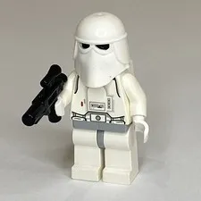 Lego Star Wars Imperial Snowtrooper Stormtrooper Minifigure w Gun