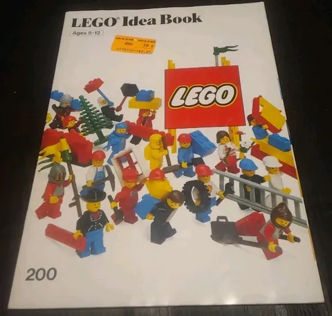 ⭐Lego 200 Idea Book 1985 Magazine Catalog⭐