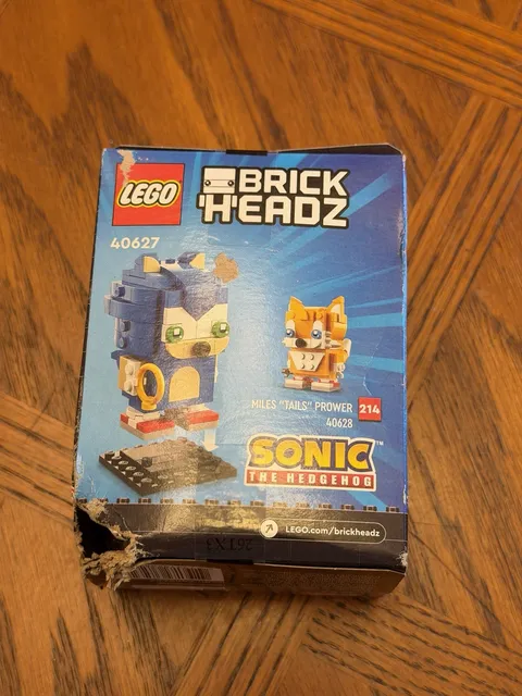 LEGO Brickheadz 40627 Sonic The Hedgehog. New & factory sealed