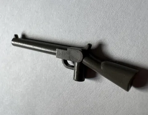 Vintage LEGO Gun Gray Rifle Musket 30141 Minifigure Weapon Accessory