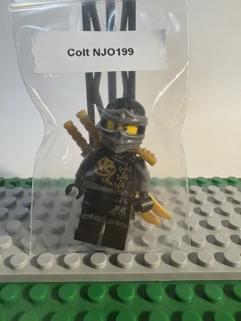 LEGO NINJAGO Cole Minifigure NJO199 Polybag Plastic Ninja Figure