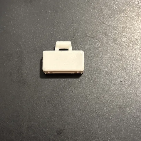 Lego City Minifig WHITE BRIEFCASE Boy/Girl Minifigure Bag Suit Case