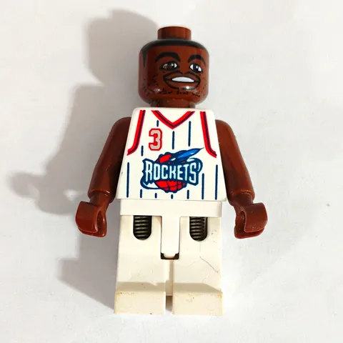 LEGO NBA Collectors #3 Steve Francis Houston Rockets Basketball Minifigure